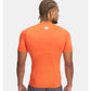 UA HG Armor Comp SS Men's Training Top Orange (1361518-847) In preparation Your Sports Performance