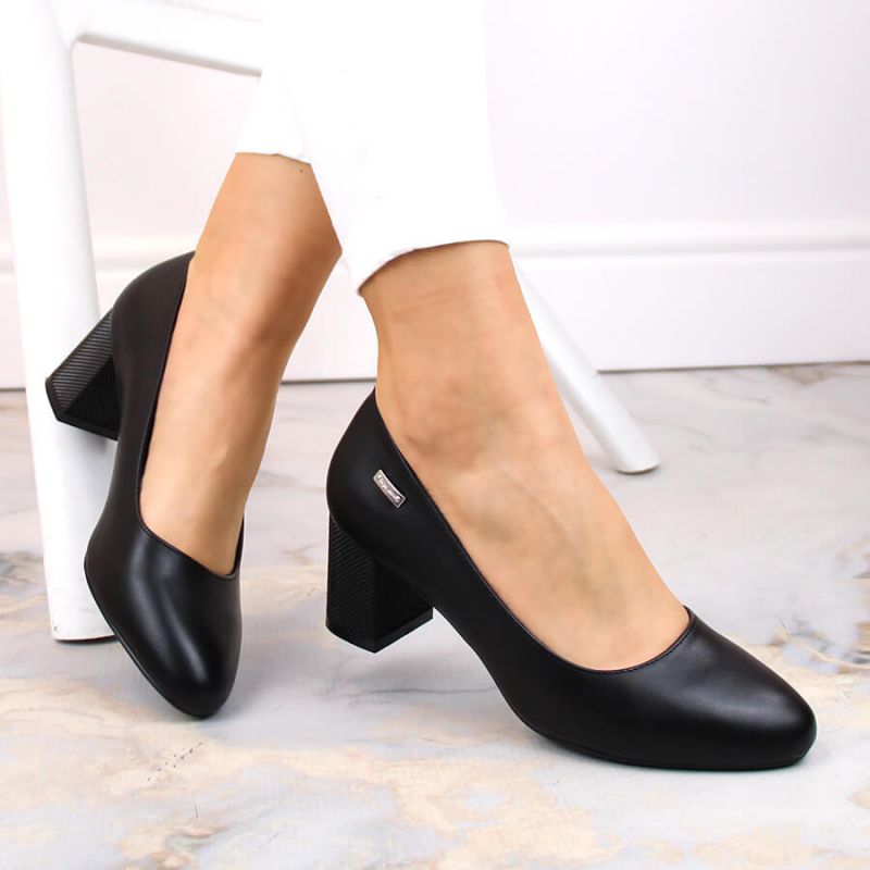 Pumps on a decorative post Sergio Leone W SK314A black Footwear/Lifestyle/Sergio Leone Your Sports Performance