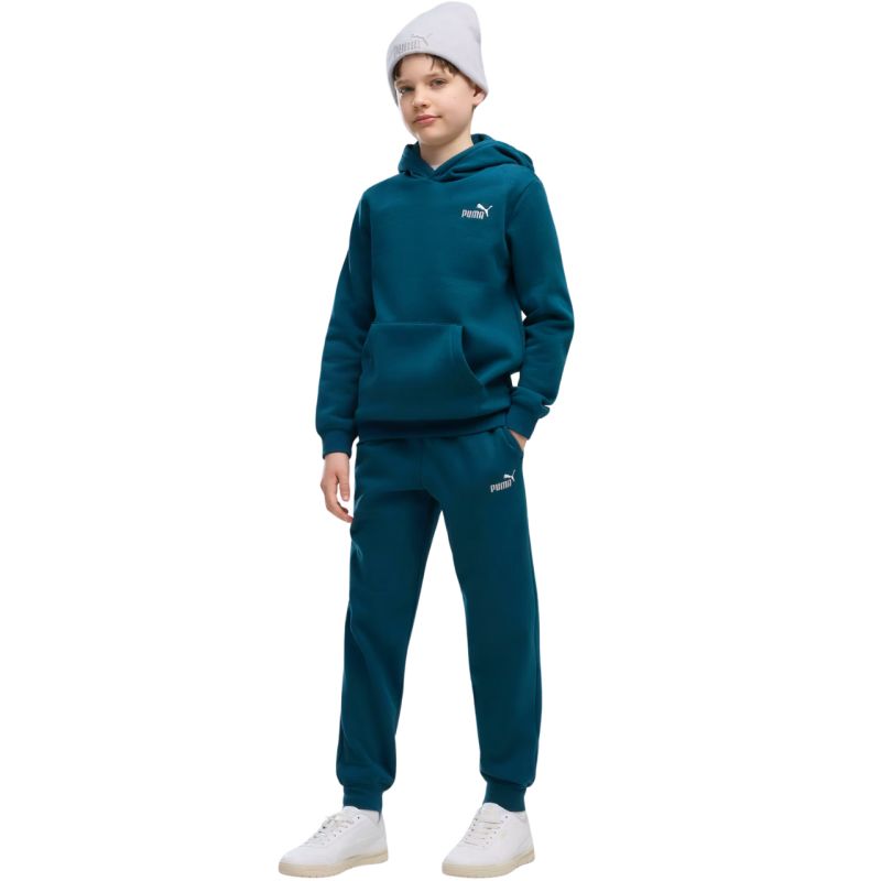 Puma ESS 2 Color No. 1 Logo Turquoise Kids' Pants 685824 36