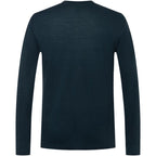 Men’s SUPER.NATURAL M LITHOGRAPHY MOUNTAIN LS Long-Sleeve Top, navy