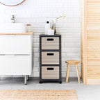 ROTHO Large shelf with 3 drawers COUNTRY cappuccino/anthracite Dla zwierząt/Miski, pojemniki i poidełka (uniwersalne) Your Sports Performance