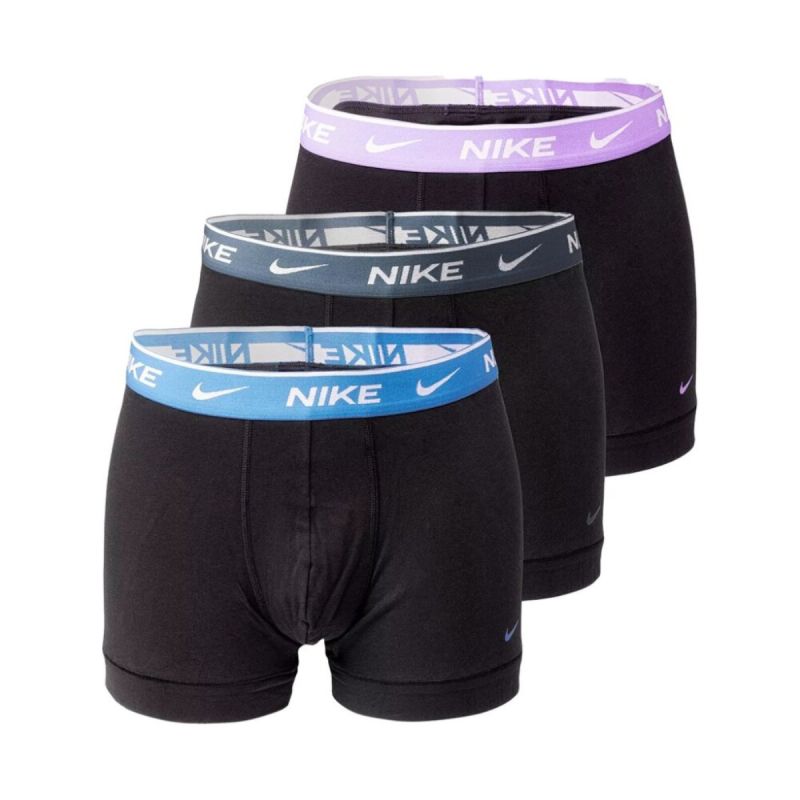 Nike Dri-Fit Trunk 3PK Men's Boxer Briefs in Black Odzież/Odzież koszykarska/Bielizna koszykarska Your Sports Performance