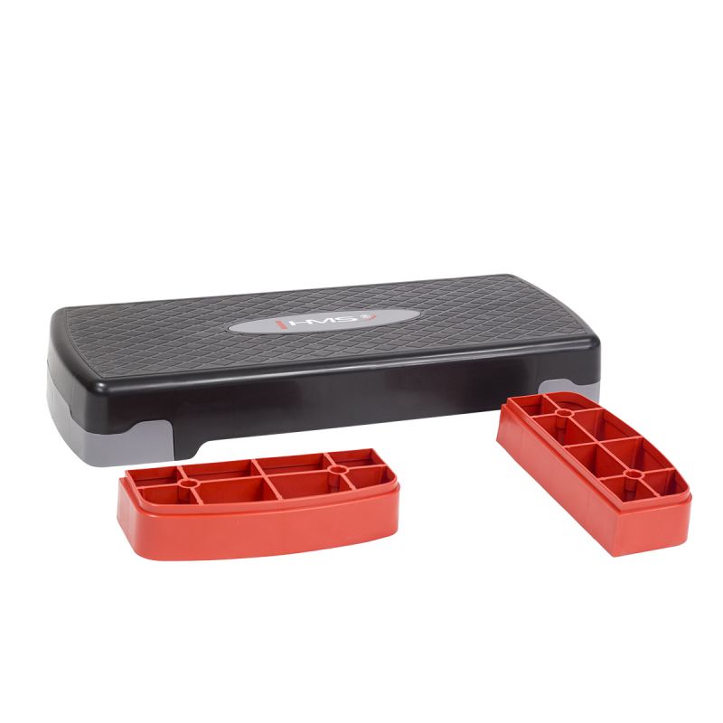 Step for aerobics HMS AS003 black / gray / red