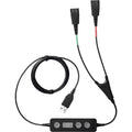 Jabra 265-09 Audio Cable USB2.0 2x QD Black Elektronika i akcesoria/Kable Your Sports Performance