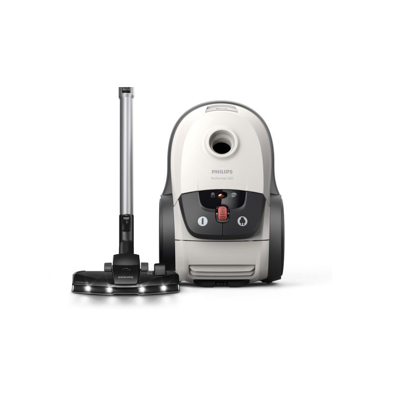 Philips Performer LED 8000 Series bagged vacuum cleaner with TriActive technology, model XD8142/12, 900W power AGD - Produkty/Odkurzacze Your Sports Performance