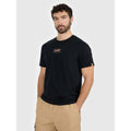 Men's regular printed T-shirt 4F 4FRAW25TTSHM3377-20S 4f