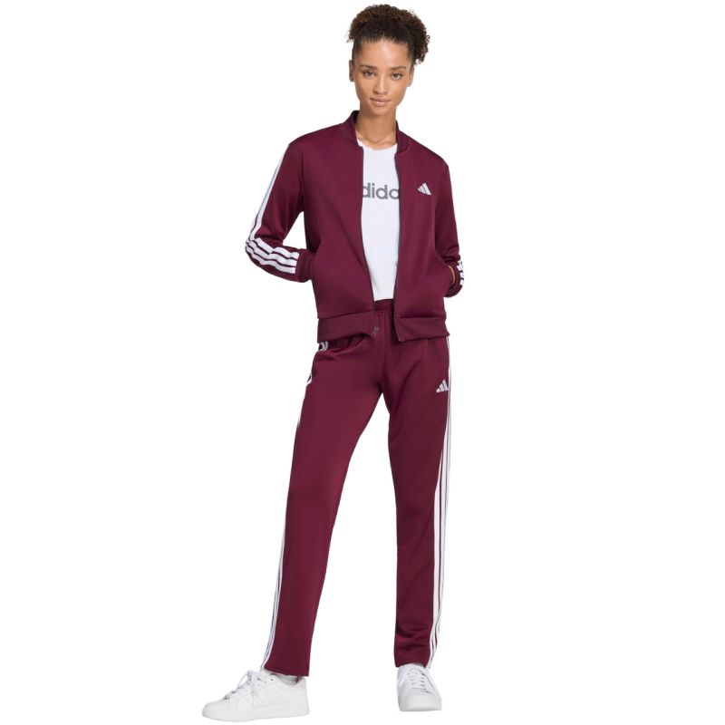 adidas Dayready Women’s Tracksuit Burgundy KT0512