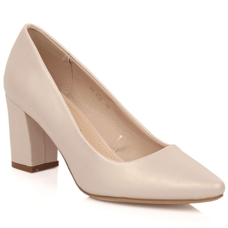Sergio Leone W SK403C Beige Pearl Pumps