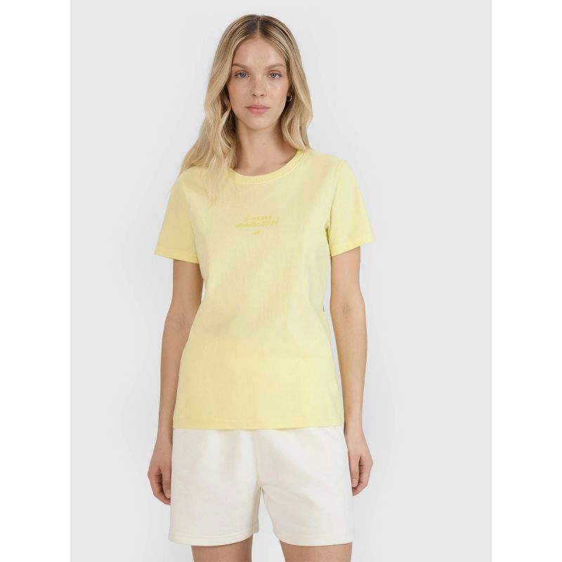 Women's regular printed T-shirt 4F 4FRSS25TTSHF2786-73S 4f