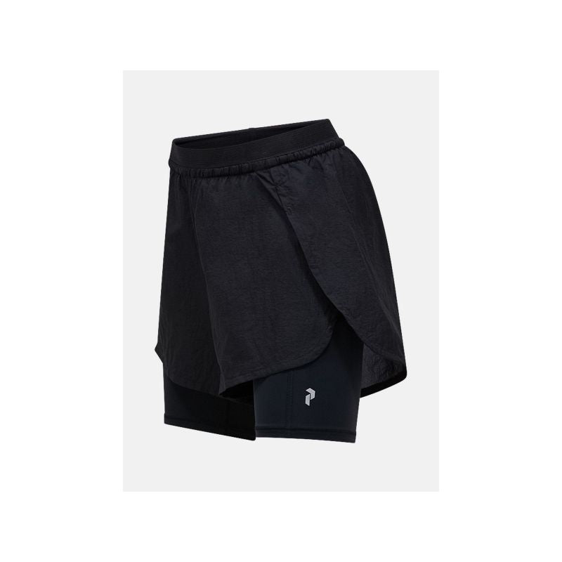 PEAK PERFORMANCE W Discover 2-In-1 Shorts, Black