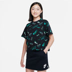 Nike Sportswear Jr DV0568 010 T-shirt Clothing/Lifestyle/T-shirts Nike