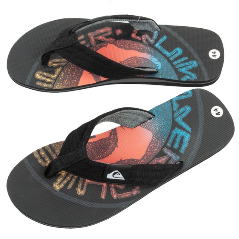 Quiksilver Molokai men's flip-flops, fashionable and comfortable for the beach In preparation Your Sports Performance