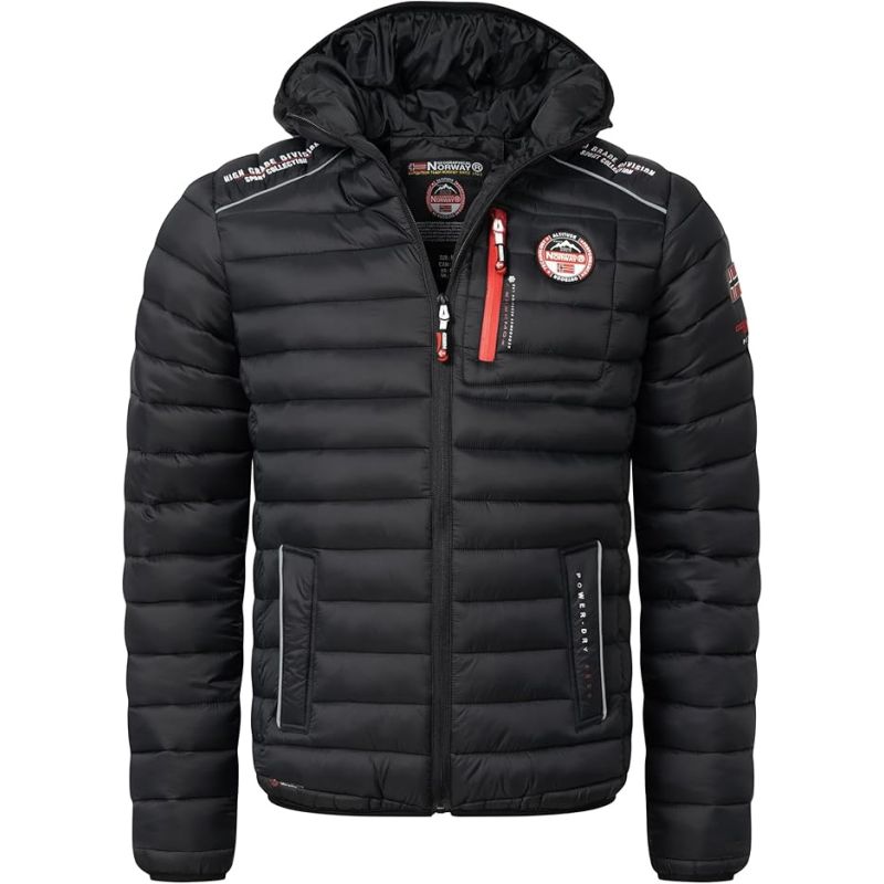Geographical Norway men's jacket BRICK BLACK GTX MEN 068 BLACK (WY6357H/GN-NOIR) Geographical Norway