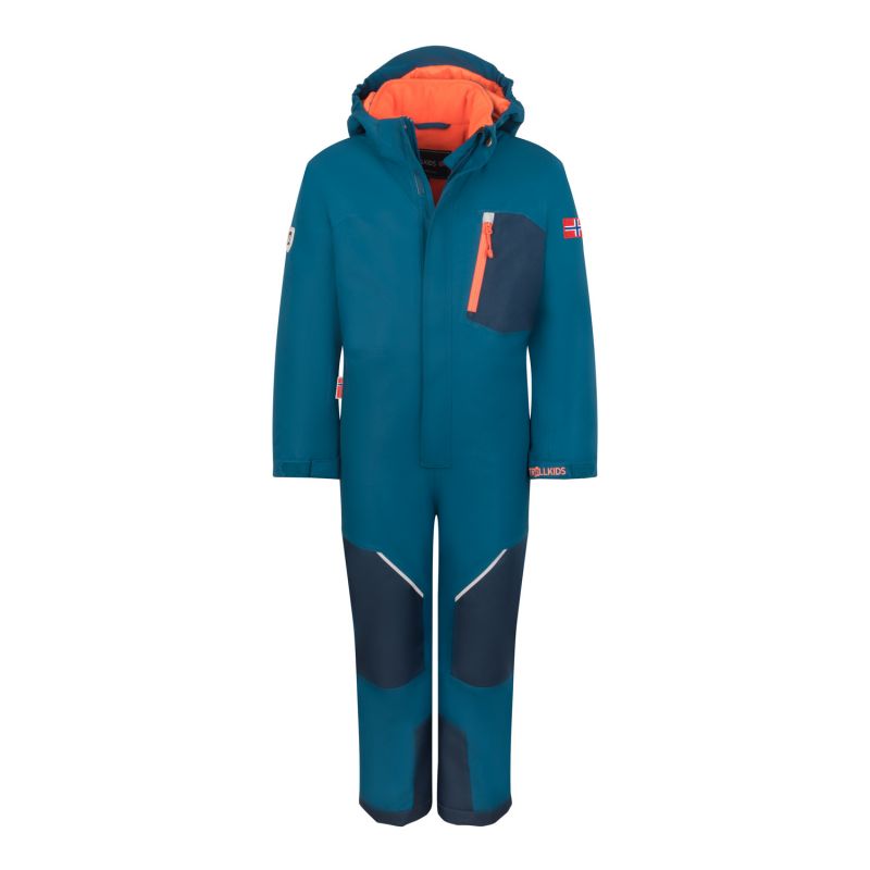 Trollkids Kids Isfjord Snowsuit XT winter navy blue (639-102) In preparation Your Sports Performance