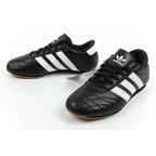 Adidas women's sports shoes Taekwondo Lace black fashionable leather adidas