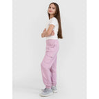 Girls' jogger sweatpants 4F 4FJWSS25TTROF1135-52S *Kategoria tymczasowa Your Sports Performance