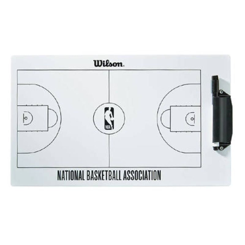 Wilson NBA Basketball Tactical Coaching Board - WTBA9002NBA Akcesoria i sprzęt koszykarski/Akcesoria trenerskie Your Sports Performance