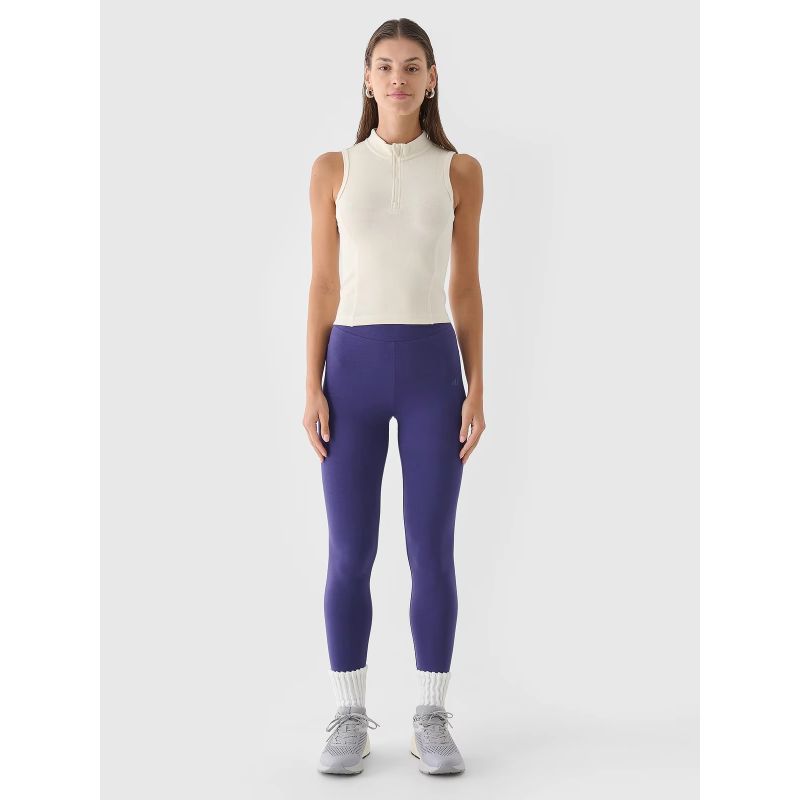 Women's knitted leggings 4F 4FWMM00TTIGF195-31S *Kategoria tymczasowa Your Sports Performance