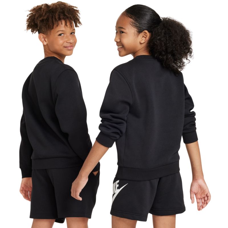 Nike Sportswear Club Fleece Kids' Sweatshirt Black FD3006 010