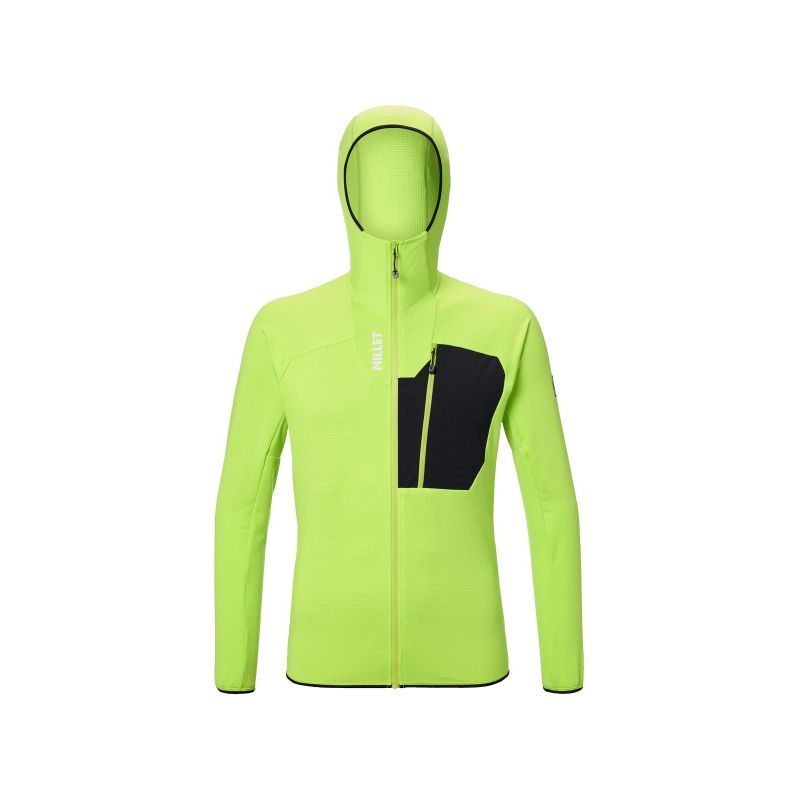 MILLET Trilogy Icon Lightgrid Hd M Yellow Lime Men's Sweatshirt