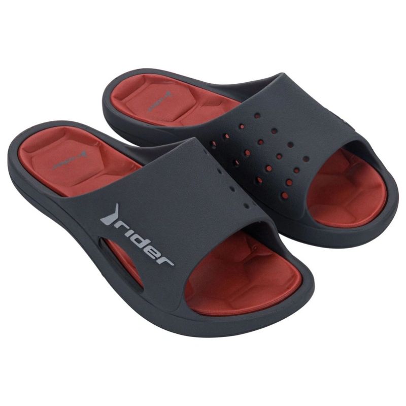 Rider shoes men's sports flip-flops Bay XIV Ad comfortable gray slippers Rider