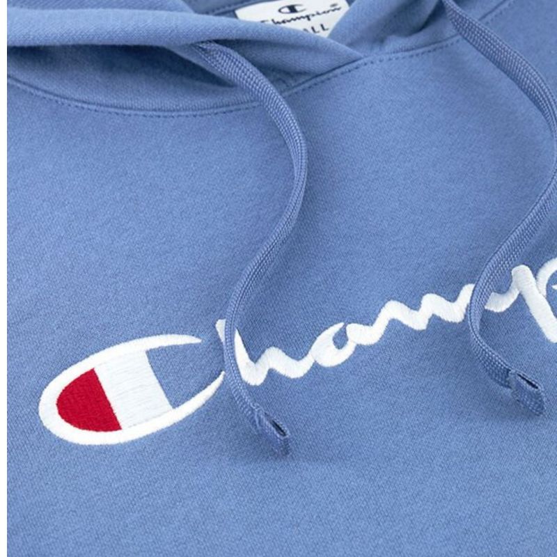 Champion Hooded sweatshirt blue W 117529 BS099 Clothing/Lifestyle/Champion Your Sports Performance