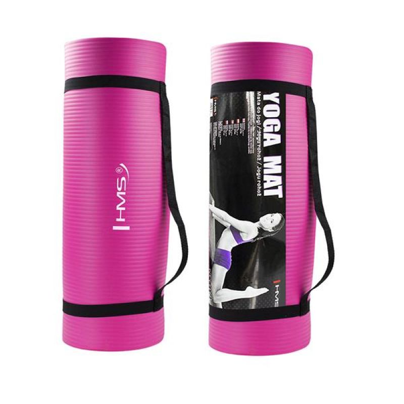 Yoga mat HMS YM04 pink Accessories/Training equipment Your Sports Performance