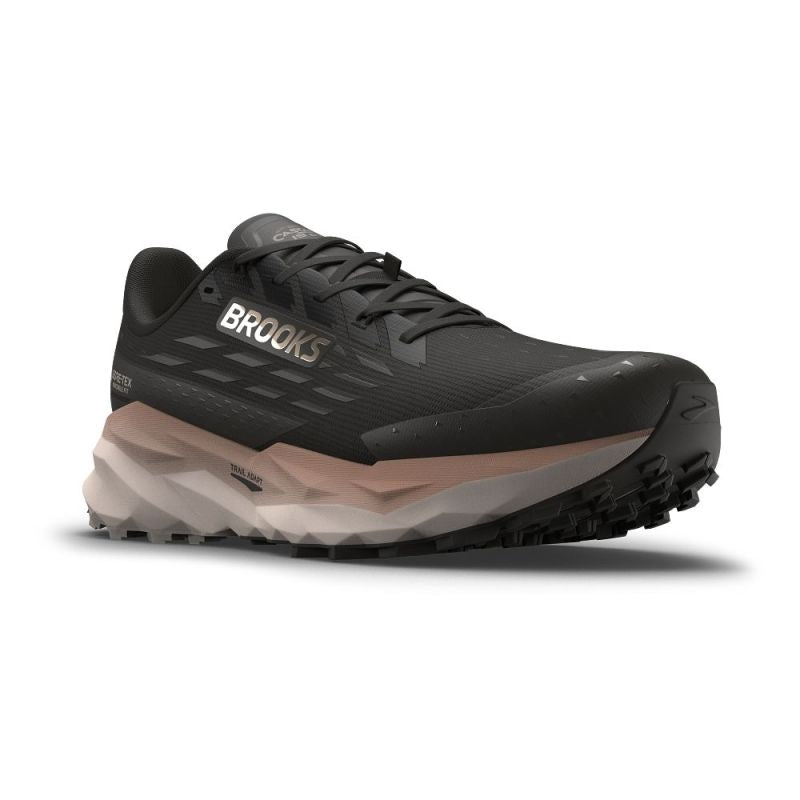 Men's Cascadia 19 GTX Trail Running Shoes Gore-Tex® Black Brooks/Buty Your Sports Performance