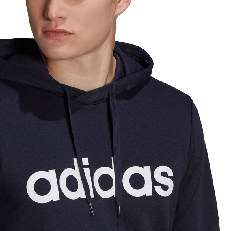 adidas Essentials French Terry Linear Logo Hoodie M GK9066 Clothing/Training Adidas
