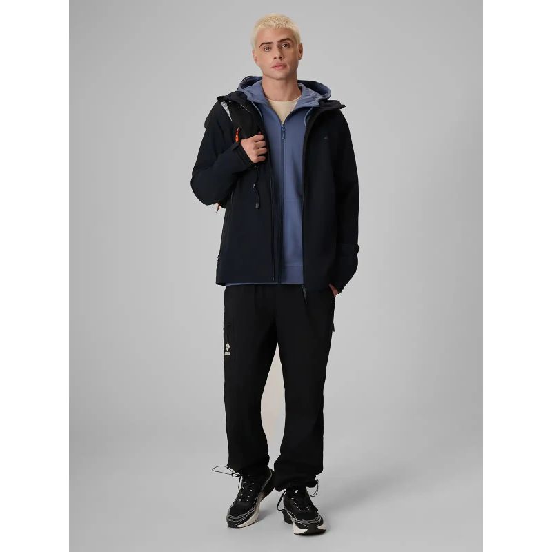 Men's hooded softshell jacket 4F 4FWAW26TSOFM608-20S