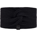 BUFF KNITTED HEADBAND NORVAL BLACK
