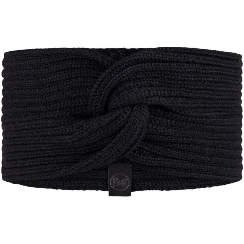 BUFF KNITTED HEADBAND NORVAL BLACK