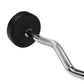 Rubber-coated fixed barbell/bar, curved, 25 kg HMS GSL25 In preparation Your Sports Performance