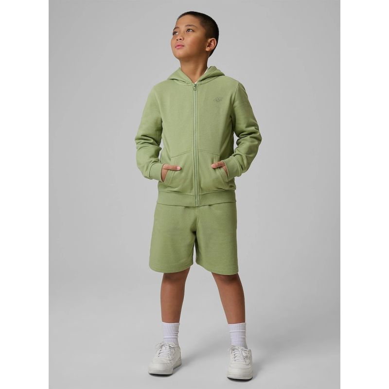 Boy's regular hooded sweatshirt 4F 4FJRSS26TSWSM2749-47S 4f