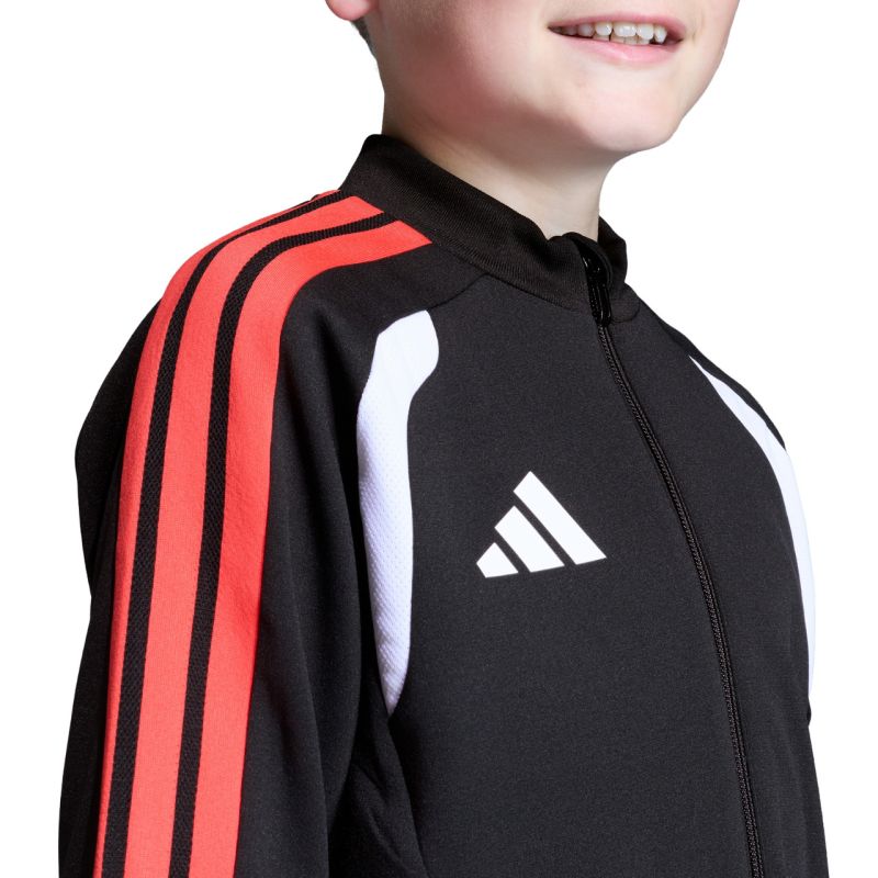 adidas Tiro 26 Competition Training Kids' Sweatshirt Black, White, and Red KC3791 Clothing Your Sports Performance