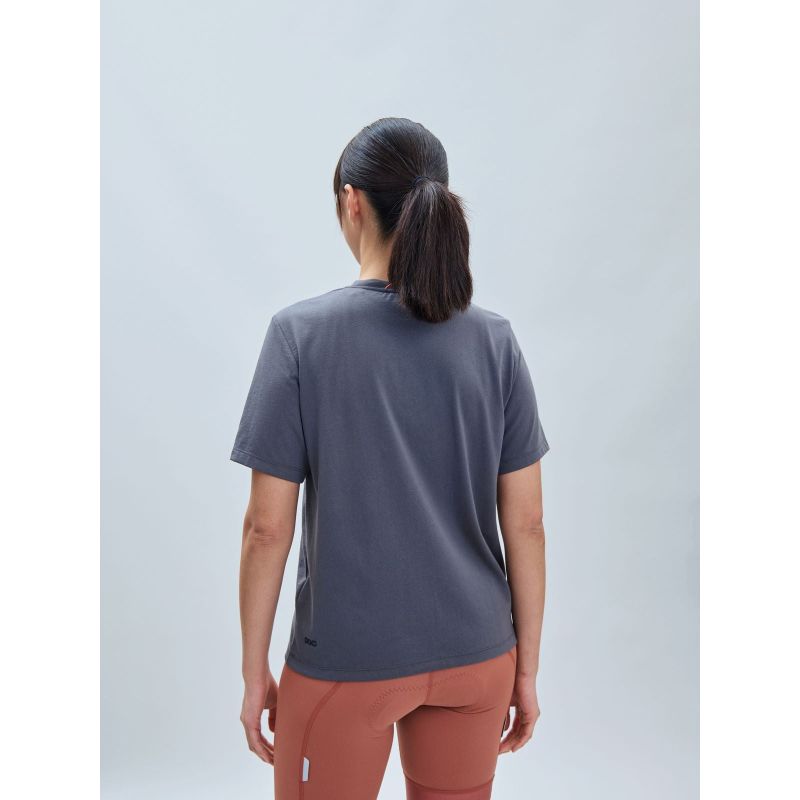 POC W's Ultra Tee Gray Cycling Jersey