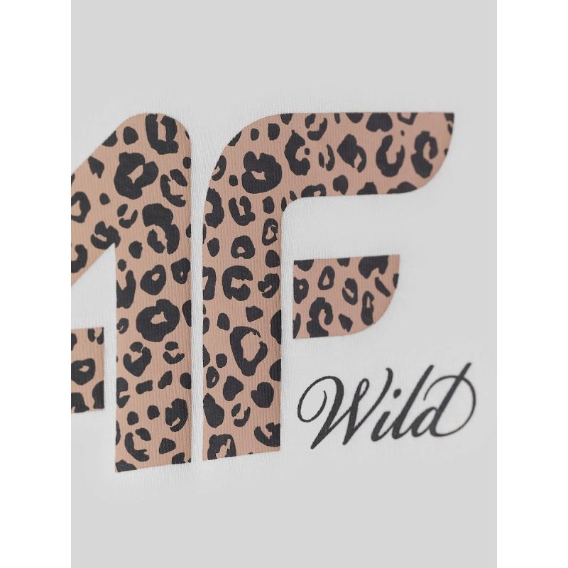 Women's regular printed T-shirt 4F 4FRSS26TTSHF4422-12S 4f