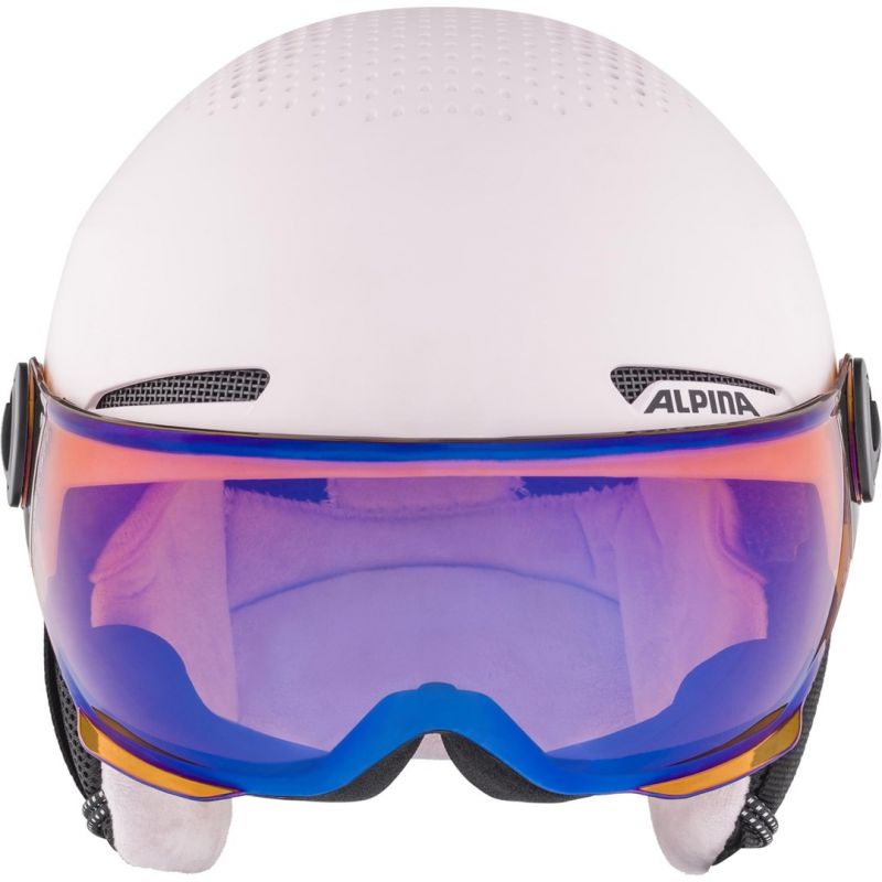 ALPINA ZUPO VISOR Q-LITE ROSE 51-55 ski helmet Narciarstwo/Kaski Your Sports Performance