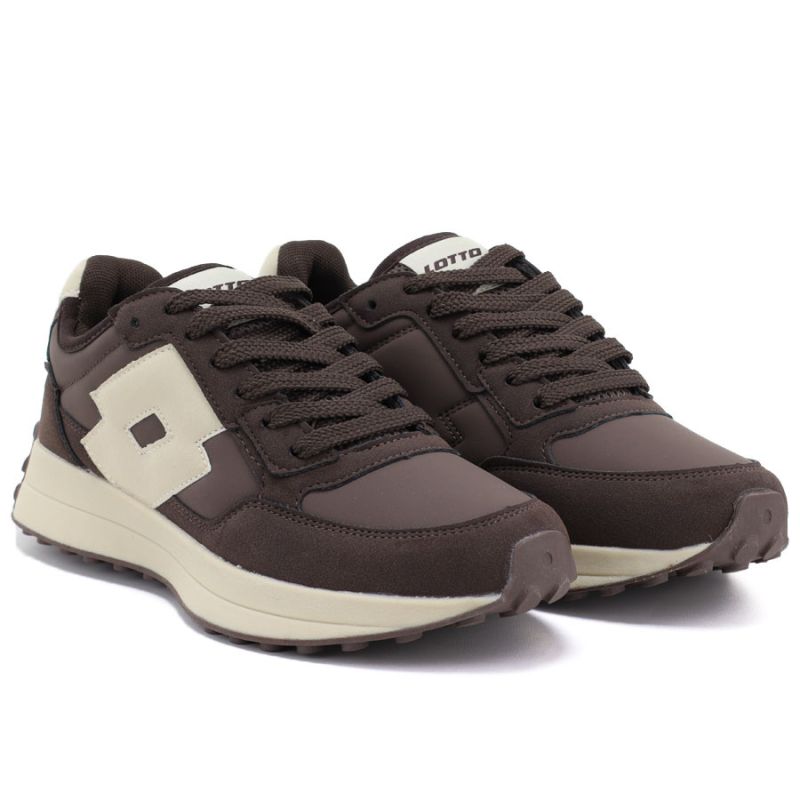Women's brown sports shoes Lotto 2401930U 7921