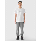 Men's regular printed T-shirt 4F 4FRAW24TTSHM2299-10S *Kategoria tymczasowa Your Sports Performance
