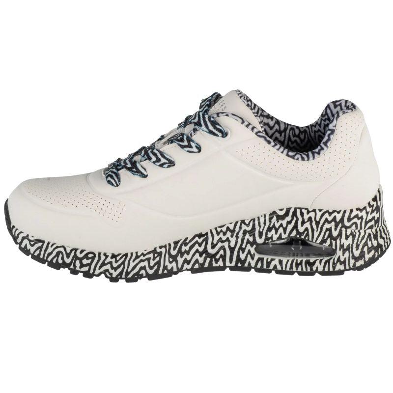Skechers Uno - Mini Drip 177959-WBK White 37.5 In preparation Your Sports Performance
