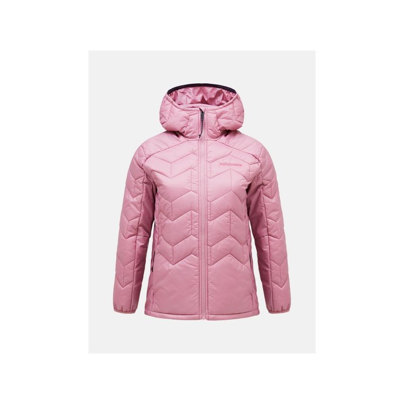 Peak Performance W Elevate Liner Hood Jacket Brown Import z PMSport Your Sports Performance