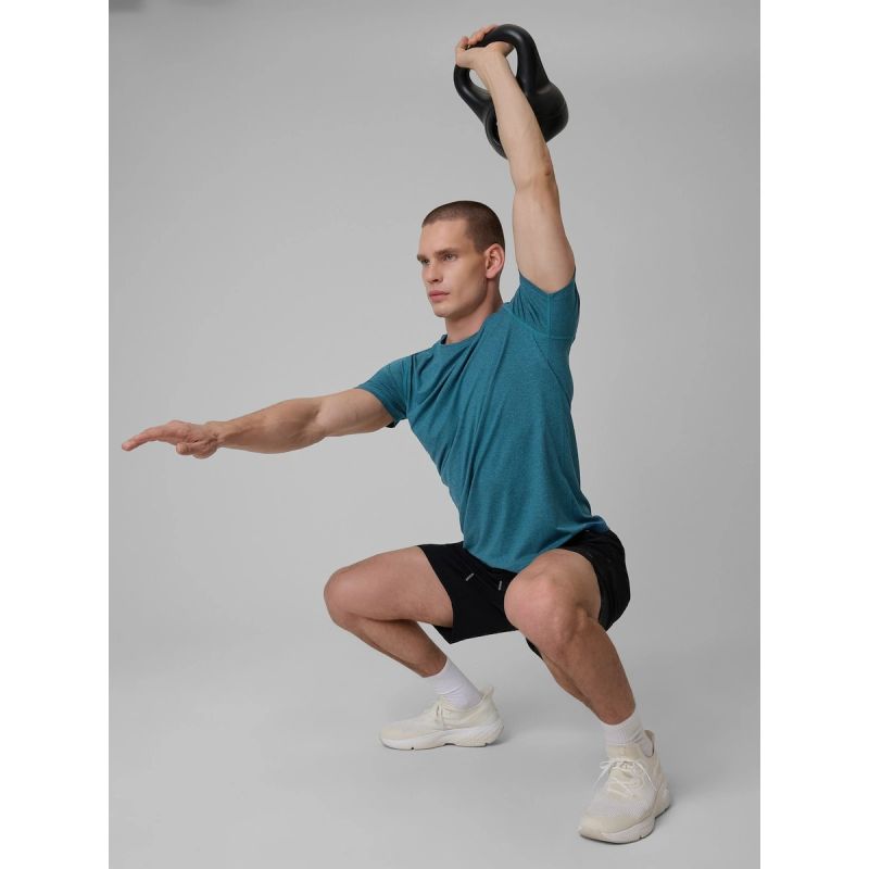 Men's quick-drying regular training T-shirt 4F 4FRSS26TFTSM2343-11M 4f