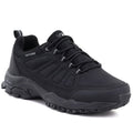 Black trekking sports shoes DK 17113