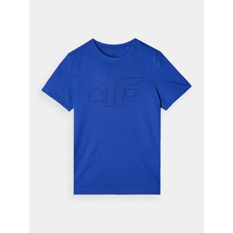 Boy's printed T-shirt 4F 4FJWMM00TTSHM1627-36S