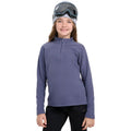 Fleece sweatshirt for girls 4F F060 navy blue 4FJWAW25UFLEF060 31S 4f