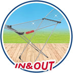 Vileda Aluminum 100 Dryer AGD - Produkty/Suszarki łazienkowe i wolnostojące Your Sports Performance