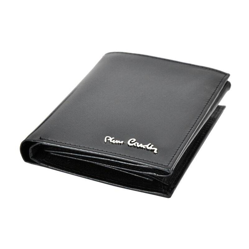 Pierre Cardin Men's Premium Leather RFID Zipper Wallet - YS520.1-326 Akcesoria i sprzęt koszykarski/Torby i plecaki Your Sports Performance