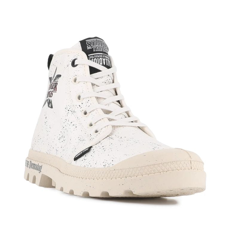 Palladium Pampa Demodog 74497-180-M Cream White Palladium