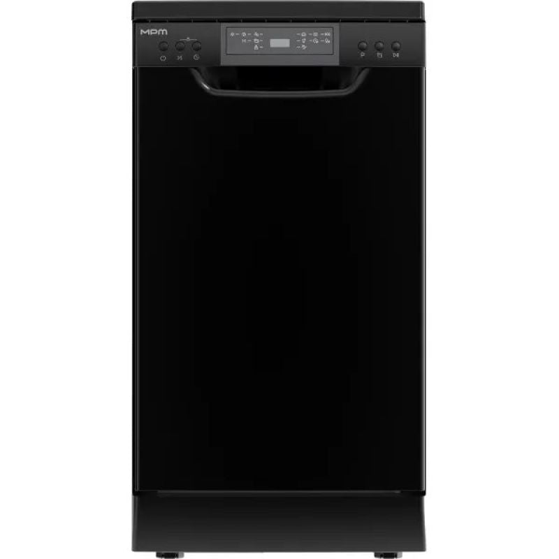 Freestanding dishwasher MPM-45-ZMF-02 black, 45cm, automatic opening, Aqua Stop AGD - Produkty/Zmywarki wolnostojące Your Sports Performance